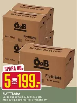 Extra - FLYTTLÅDA