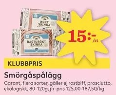 Garant - Smörgåspålägg