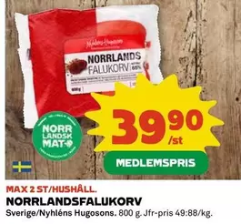 NORRLANDSFALUKORV