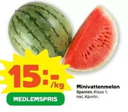 Minivattenmelon