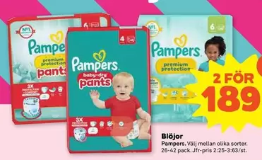 Pampers - Blöjor
