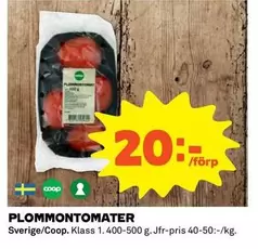 Coop - PLOMMONTOMATER