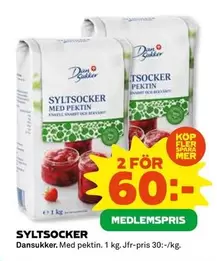 Dansukker - SYLTSOCKER
