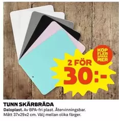 Mer - TUNN SKÄRBRÄDA