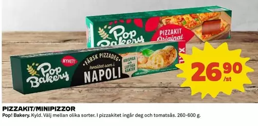 PIZZAKIT/MINIPIZZOR