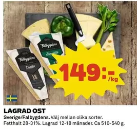 Falbygdens - LAGRAD OST