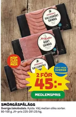 Mer - SMÖRGÅSPÄLÄGG