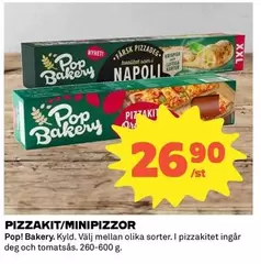 Pop bakery - PIZZAKIT/MINIPIZZOR