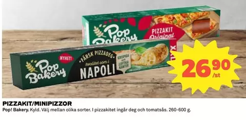 PIZZAKIT/MINIPIZZOR