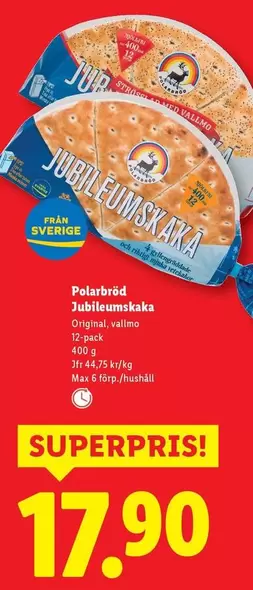 Polarbröd - Jubileumskaka