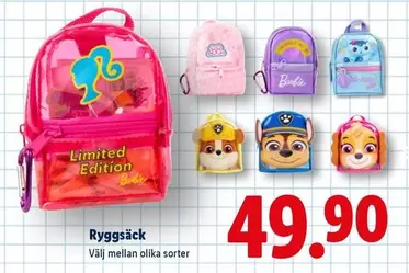 Barbie - Ryggsäck