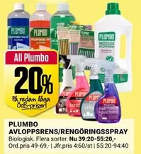 AVLOPPSRENS/RENGÖRINGSSPRAY