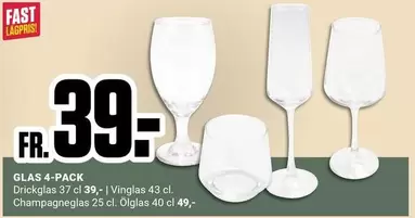 GLAS 4-PACK