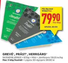 GREVÉ, PRÄST", HERRGÅRD
