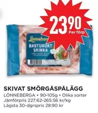 Lönneberga - SKIVAT SMÖRGÅSPÄLÄGG