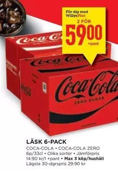 coca-cola - LÄSK 6-PACK