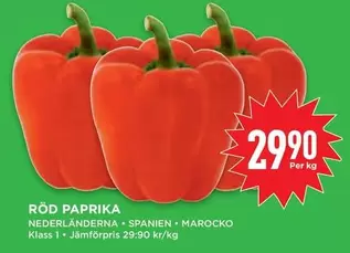 RÖD PAPRIKA