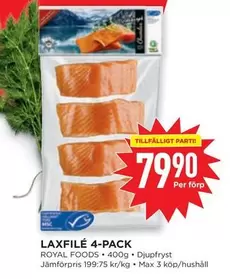 LAXFILÉ 4-PACK