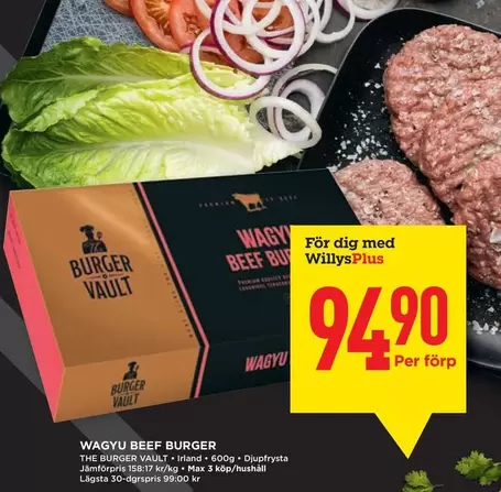 WAGYU BEEF BURGER