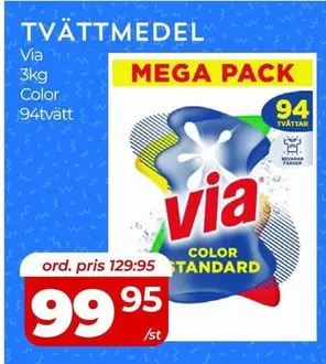 Via - TVÄTTMEDEL