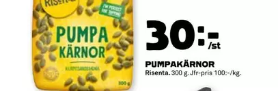 Risenta - PUMPAKÄRNOR