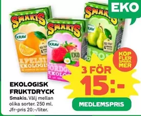 EKO - FRUKTDRYCK