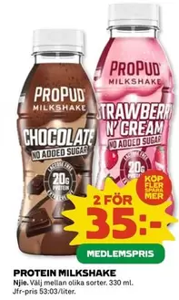 Mer - PROTEIN MILKSHAKE