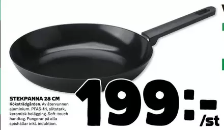 STEKPANNA 28 CM