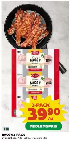 Scan - BACON 3-PACK