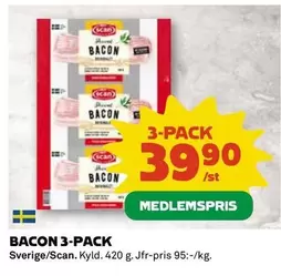 Scan - BACON 3-PACK