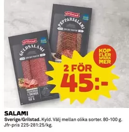 Grilstad - SALAMI