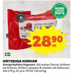 KRYDDIGA KORVAR