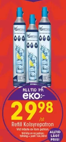 EKO - Refill Kolsyrepatron