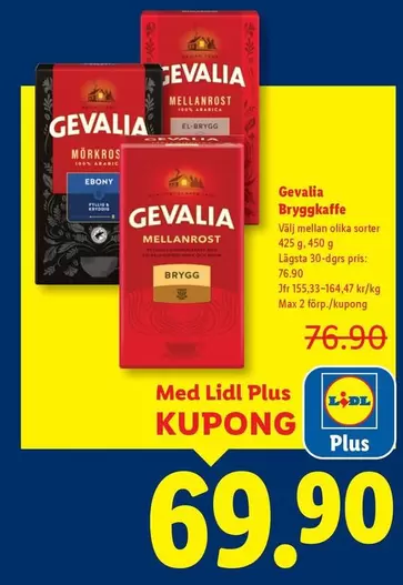 gevalia - Bryggkaffe