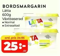 Lätta - BORDSMARGARIN
