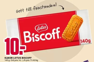 KAKOR LOTUS BISCOFF