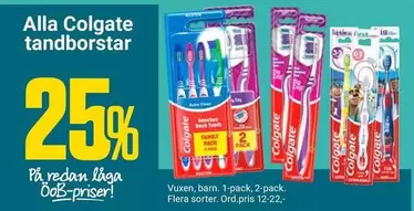 Colgate - Tandborstar