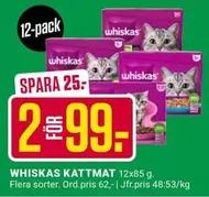 whiskas - KATTMAT