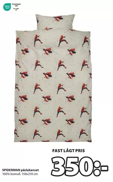 SPIDERMAN påslakanset
