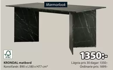 KRONDAL matbord