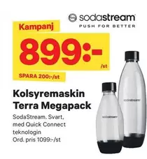 sodastream - Kolsyremaskin Terra Megapack