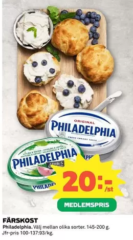 Philadelphia - FÄRSKOST