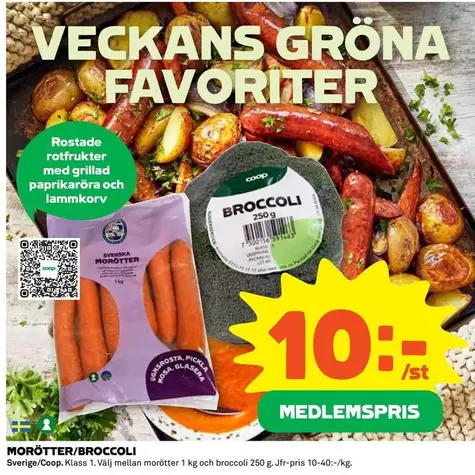 Coop - MORÖTTER/BROCCOLI