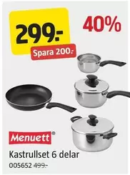 Kastrullset 6 delar