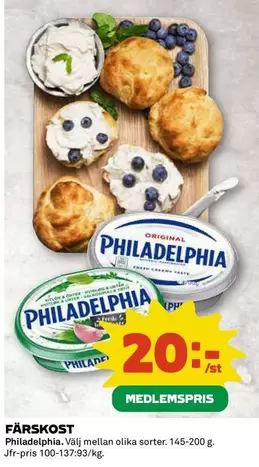 Philadelphia - FÄRSKOST