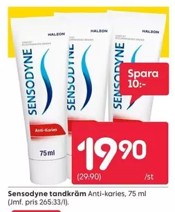 sensodyne - tandkräm Anti-karies