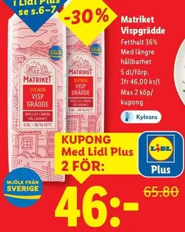 Vispgrädde