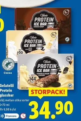 Gelatelli - Protein glassbar
