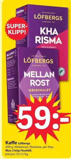 Mellanrost, Kharisma