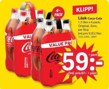 coca-cola - Läsk